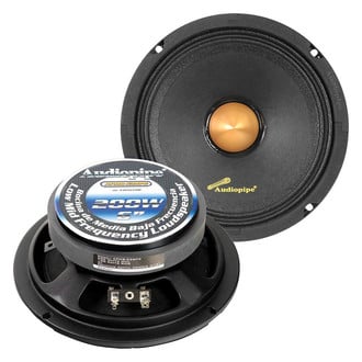 Audiopipe® - APMB Pro Series 6" 200W 8 Ohm Midrange Speaker