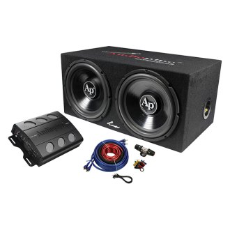 truck subwoofer and amp combo