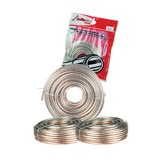 Audiopipe® - 12 Gauge Clear Speaker Cable