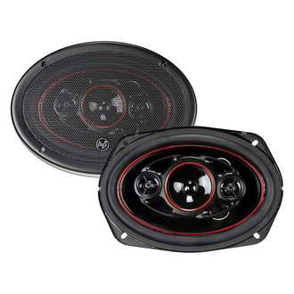 Audiopipe® - CSL Series 6" x 9" 4-Way 500W 4 Ohm Coaxial Speakers