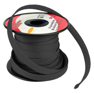 Nippon America® - 3/4"x100' Black Expandable Sleeve