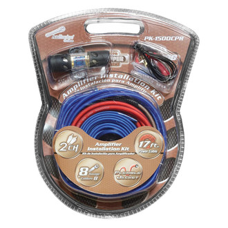 Audiopipe® - Copper Series 8 AWG Amplifier Wiring Kit for 1500 Watt Systems