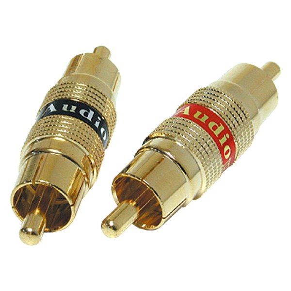Audiopipe® - 1 x Male to 1 x Male RCA Cable Barrel Adapter