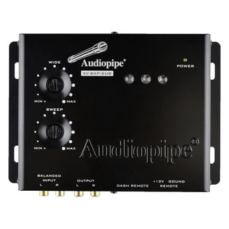Audiopipe® - Digital Bass Driver with Remote Bass Knob