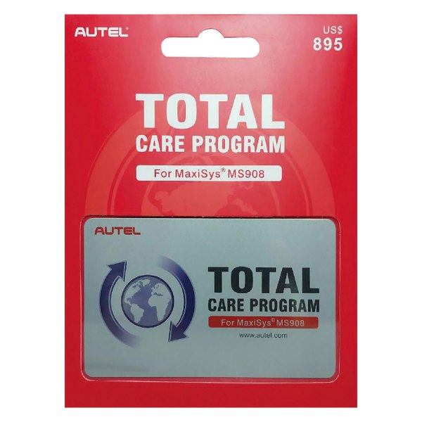 Autel® - MaxiSYS™ 1 Year Software Update Total Care Program Card for MS908 Code Reader
