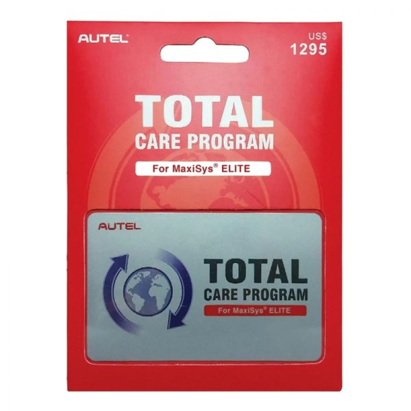 Autel® - MaxiSYS™ 1 Year Update and Warranty Total Care Program Card for MSELITE Code Reader