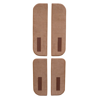 Auto Custom Carpets® - Essex Replacement Die Cut Beige Door Panel Carpet without Mass Backing