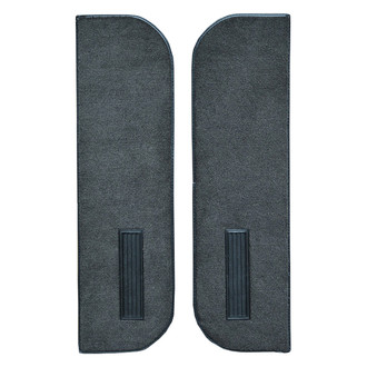Auto Custom Carpets® - Essex Replacement Die Cut Beige Door Panel Carpet without Mass Backing