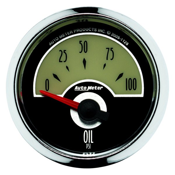 Auto Meter® - Cruiser Series 2-1/16" Oil Pressure Gauge, 0-100 PSI