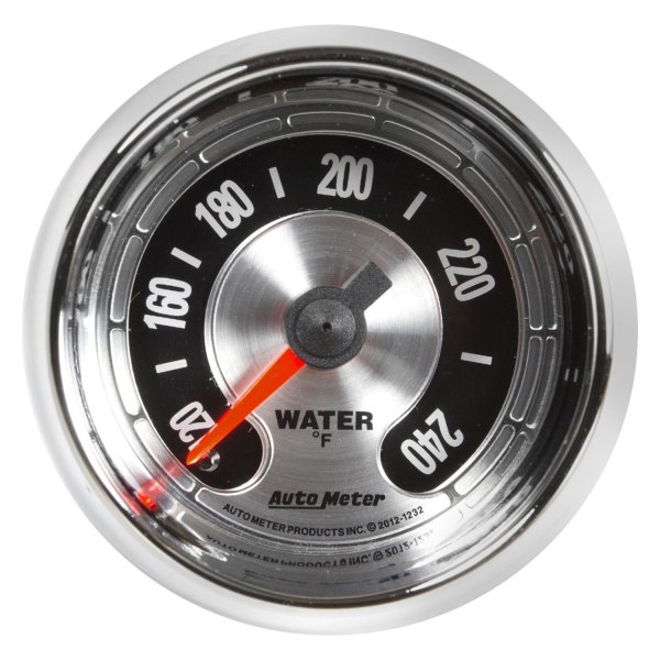 Auto Meter® - American Muscle Series 2-1/16" Water Temperature Gauge, 120-240 F