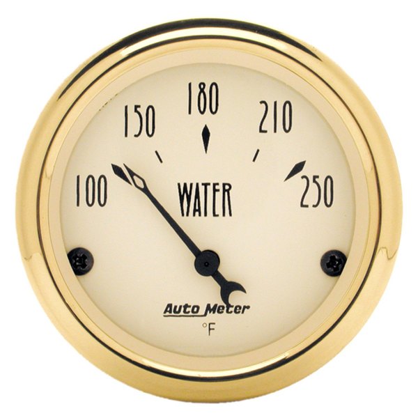 Auto Meter® - Golden Oldies Series 2-1/16" Water Temperature Gauge, 100-250 F