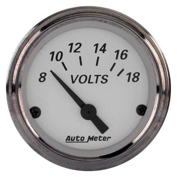 Auto Meter® - American Platinum Series 2-1/16" Voltmeter Gauge, 8-18V