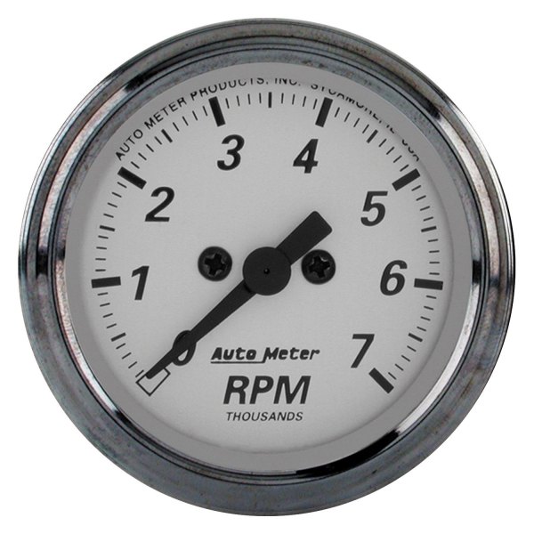Auto Meter® - American Platinum Series 2-1/16" In-Dash Tachometer Gauge, 0-7,000 RPM