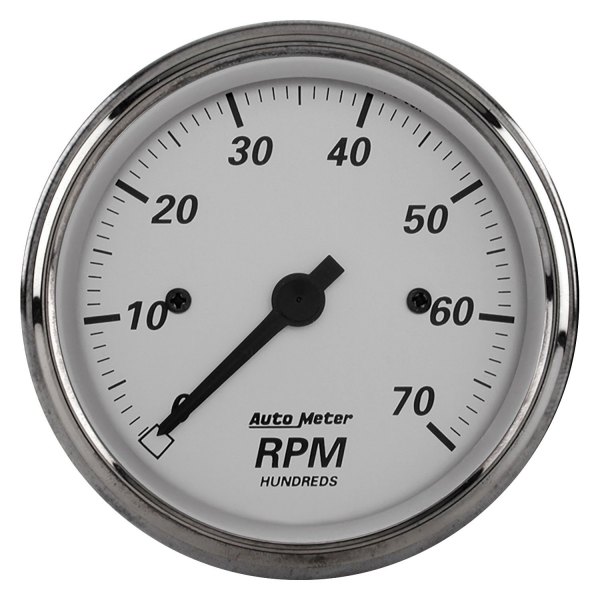 Auto Meter® - American Platinum Series 3-1/8" In-Dash Tachometer Gauge, 0-7,000 RPM