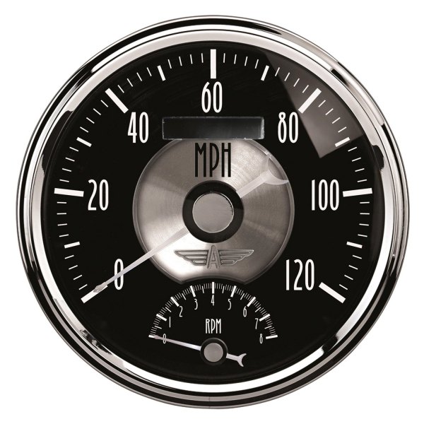Auto Meter® - Prestige Black Diamond Series 5" Tachometer/Speedometer Combo Gauge