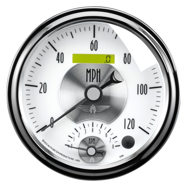 Auto Meter® - Prestige Pearl Series 5" Tachometer/Speedometer Combo Gauge