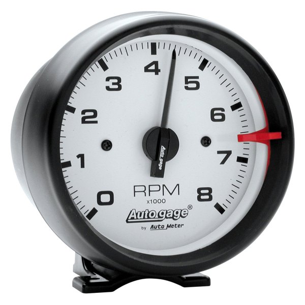 Auto Meter® - Auto Gage Series 3-3/4" Pedestal Tachometer Gauge, 0-8,000 RPM
