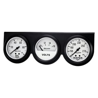 Auto Meter® - Auto Gage Series 3-Gauge Console Kit