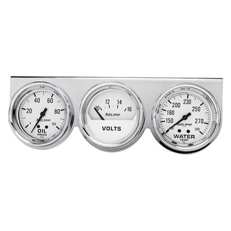 Auto Meter® - Auto Gage Series 2-5/8" Gauge Console Kit