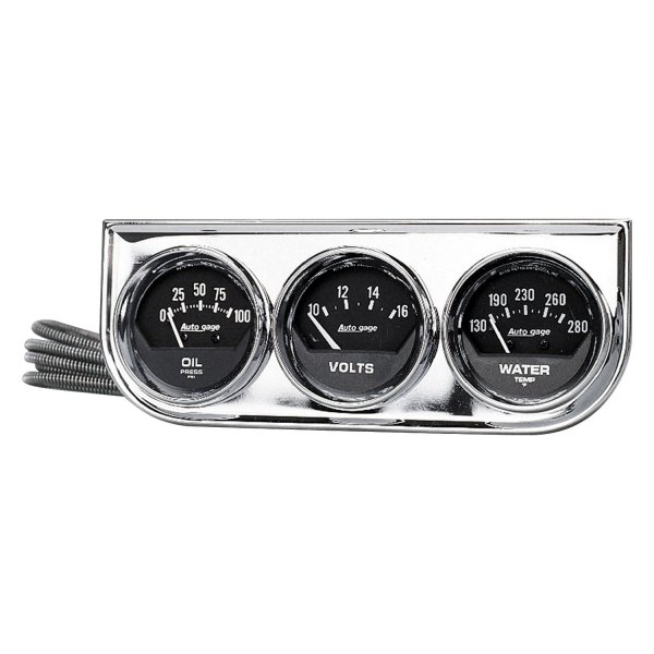 Auto Meter® - Auto Gage Series 2-1/16" Gauge Console Kit