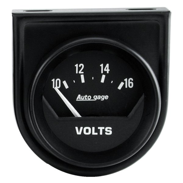 Auto Meter® - Auto Gage Series 2-1/16" Voltmeter Gauge, 10-16V