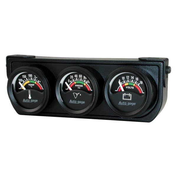 Auto Meter® - Auto Gage Series 1-1/2" Gauge Console Kit