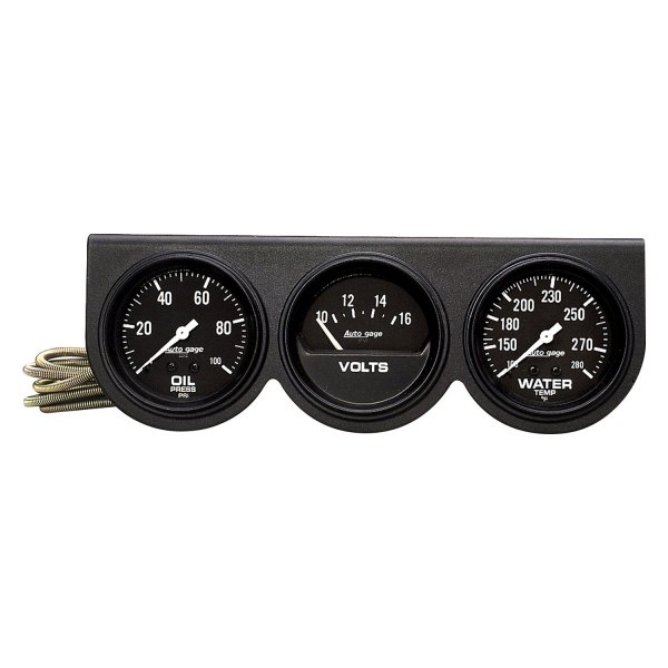 Auto Meter® - Auto Gage Series 2-5/8" Gauge Console Kit