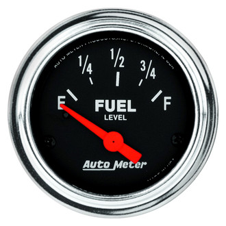 Auto Meter® - Traditional Chrome Series 2-1/16" Fuel Level Gauge