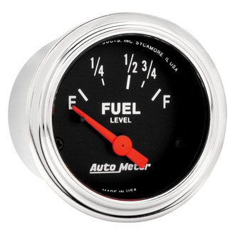 Auto Meter® - Traditional Chrome Series 2-1/16" Fuel Level Gauge