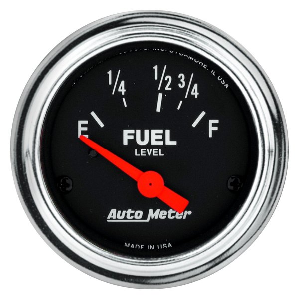Auto Meter® - Traditional Chrome Series 2-1/16" Fuel Level Gauge