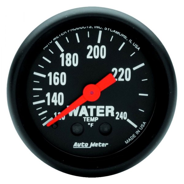 Auto Meter® - Z-Series 2-1/16" Water Temperature Gauge, 120-240 F