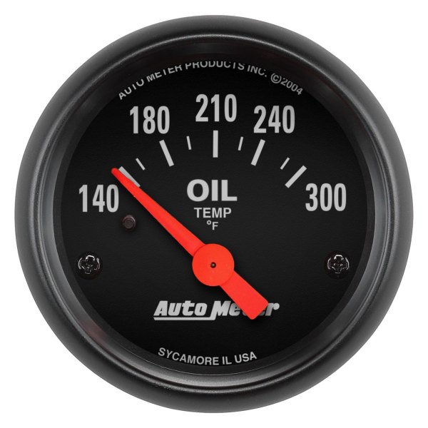 Auto Meter® - Z-Series 2-1/16" Oil Temperature Gauge, 140-300 F