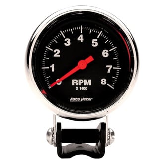 Auto Meter® - Traditional Chrome Series Pedestal Tachometer Gauges