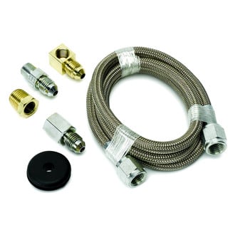 Auto Meter® - Braided Stainless Steel Line Kit