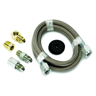 Auto Meter® - Braided Stainless Steel Line Kit