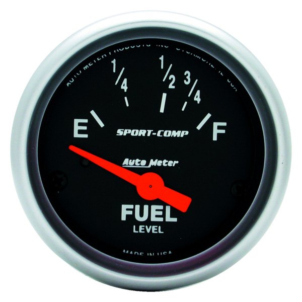 Auto Meter® - Sport-Comp Series 2-1/16" Fuel Level Gauge