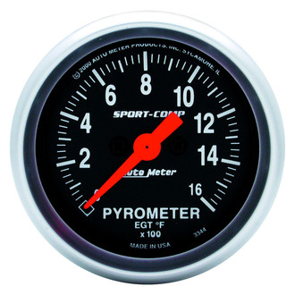 Auto Meter® - Sport-Comp Series EGT Pyrometer Gauges