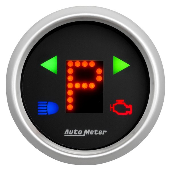 Auto Meter® - Sport-Comp Digital Series 2-1/16" Gear Position Gauge