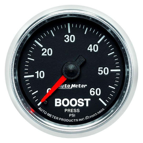 Auto Meter® - GS Series 2-1/16" Boost Gauge, 0-60 PSI