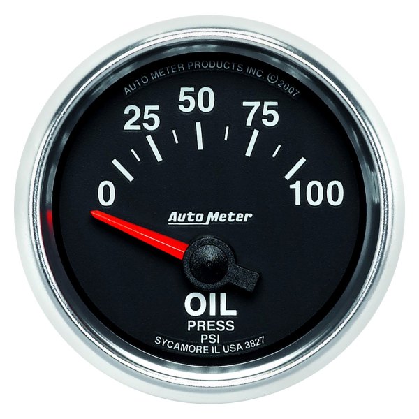 Auto Meter® - GS Series 2-1/16" Oil Pressure Gauge, 0-100 PSI