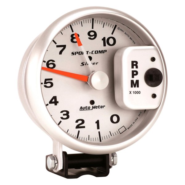 Auto Meter® - Ultra-Lite Series 5" Pedestal Tachometer Gauge, 0-10,000 RPM