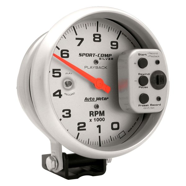 Auto Meter® - Ultra-Lite Series 5" Pedestal Tachometer Gauge, 0-9,000 RPM