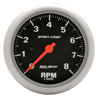 Auto Meter® - Sport-Comp Series In-Dash Tachometer Gauges