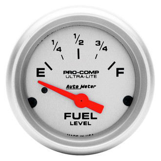Auto Meter® 4314 - Ultra-Lite Series 2-1/16" Fuel Level Gauge