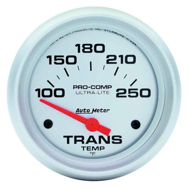 Auto Meter® - Ultra-Lite Series 2-5/8" Transmission Temperature Gauge, 100-250 F