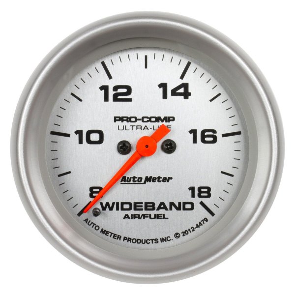 Auto Meter® - Ultra-Lite Series 2-5/8" Wideband Air/Fuel Ratio Gauge, 8:1-18:1 AFR