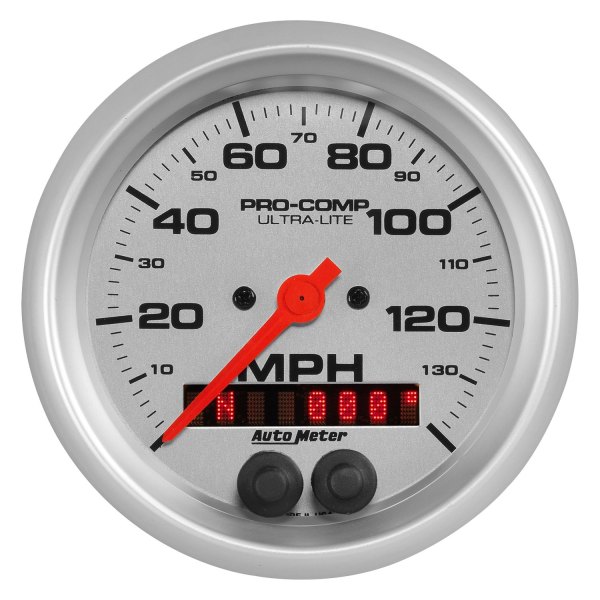 Auto Meter® - Ultra-Lite Series 3-3/8" GPS Speedometer Gauge, 0-140 MPH