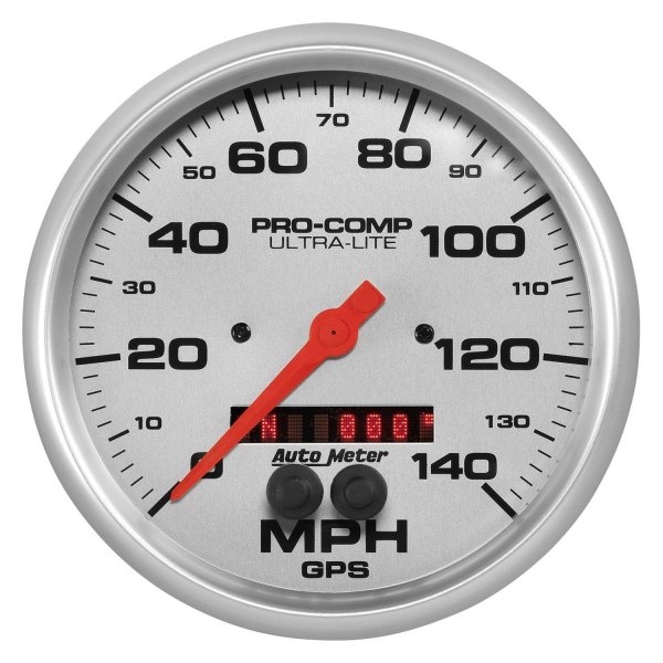 Auto Meter® - Ultra-Lite Series 5" GPS Speedometer Gauge, 0-225 KM/H