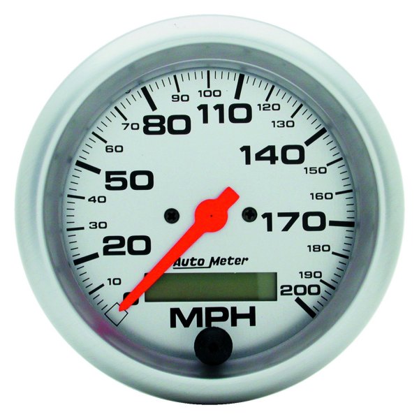 Auto Meter® - Ultra-Lite Series 3-3/8" Speedometer Gauge, 0-200 MPH