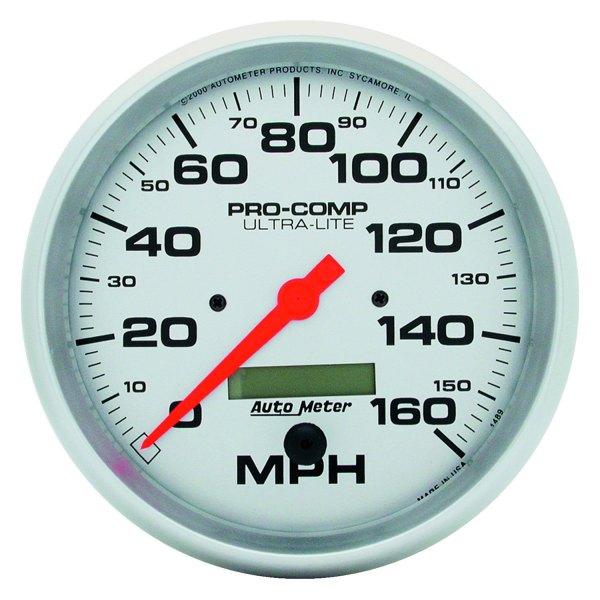 Auto Meter® - Ultra-Lite Series 5" Speedometer Gauge, 0-160 MPH